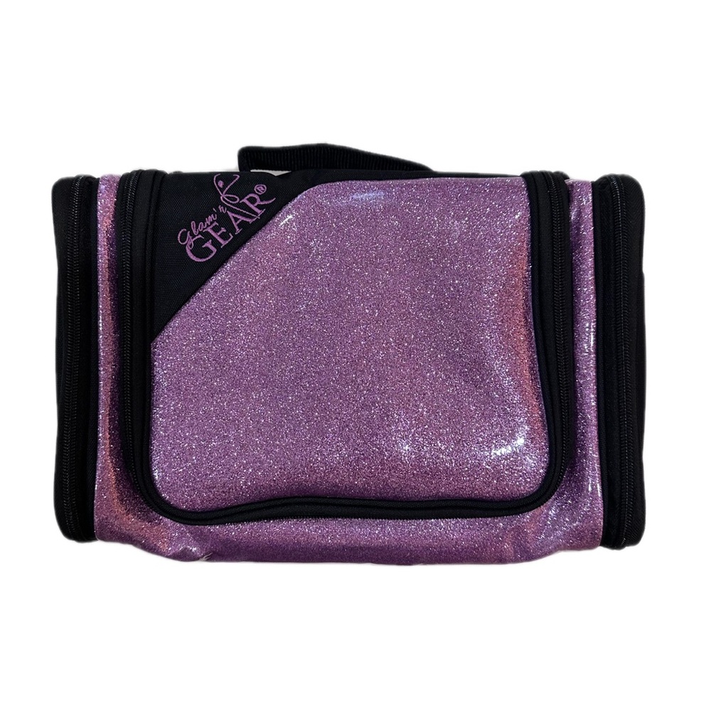 Glam’r Gear - Hanging Pink Travel Cosmetic/Make-Up Bag for competition dancers